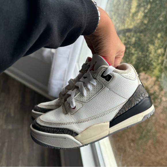 Jordan 3 retro white black 12c - Picture 4 of 7